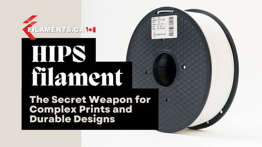 HIPS Filament: The Secret Weapon for Complex 3D Prints and Durable Designs